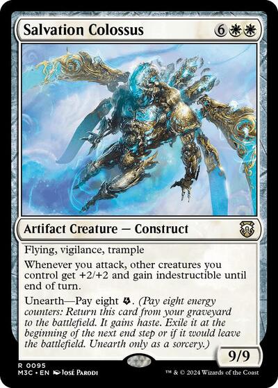Salvation Colossus (Commander: Modern Horizons 3) Near Mint - Nick Nack's Full Frontal Attack
