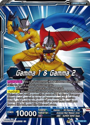 Gamma 1 &amp; Gamma 2 // Gamma 1 &amp; Gamma 2, nouveaux ennemis (BT17-032) [Ultimate Squad] 