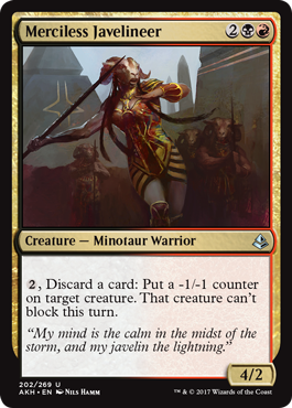 Merciless Javelineer (Amonkhet) Near Mint
