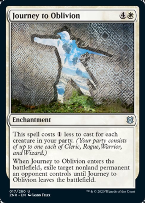 Journey to Oblivion (Zendikar Rising) Near Mint