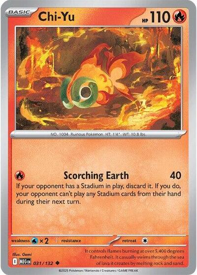 Chi - Yu (ME01: Mega Evolution) Near Mint - Nick Nack's Full Frontal Attack