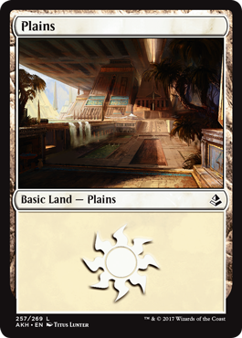 Plains (4) (Amonkhet) Near Mint