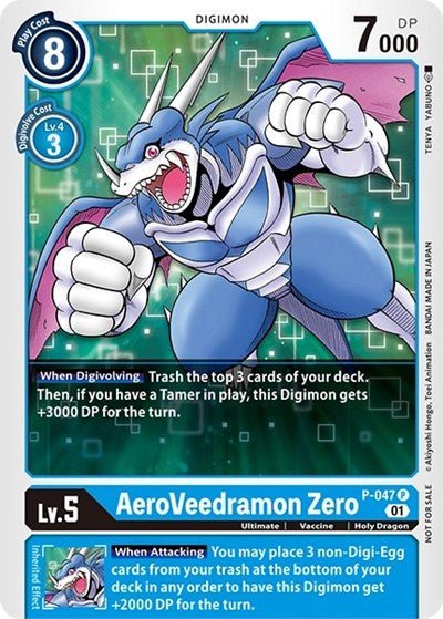 AeroVeedramon Zero (Digimon Promotion Cards) Near Mint - Nick Nack's Full Frontal Attack