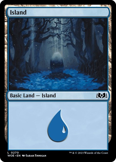 Island (0270) (Wilds of Eldraine) Near Mint