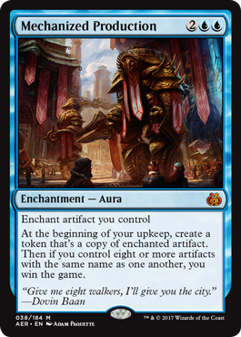 Mechanized Production (Aether Revolt) Damaged / Poor Foil