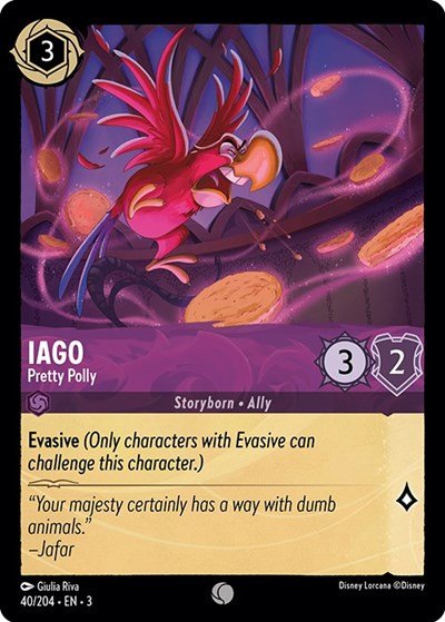 Iago - Pretty Polly (Into the Inklands) Near Mint - Nick Nack's Full Frontal Attack