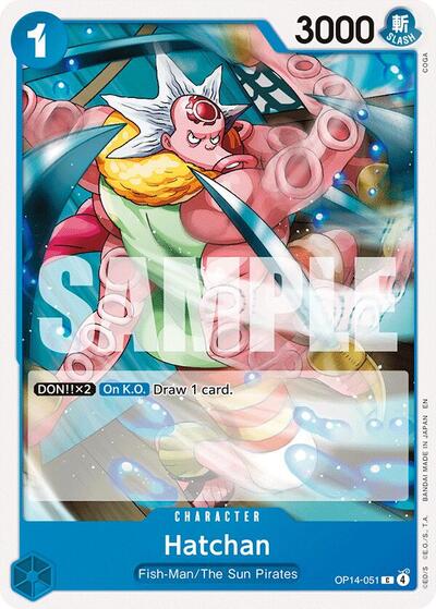 Hatchan (The Azure Sea's Seven) Near Mint - Nick Nack's Full Frontal Attack
