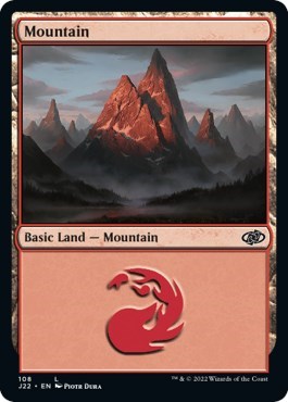 Mountain (108) (Jumpstart 2022) Near Mint