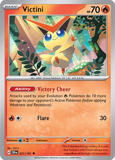 Victini (SV08: Surging Sparks) Near Mint