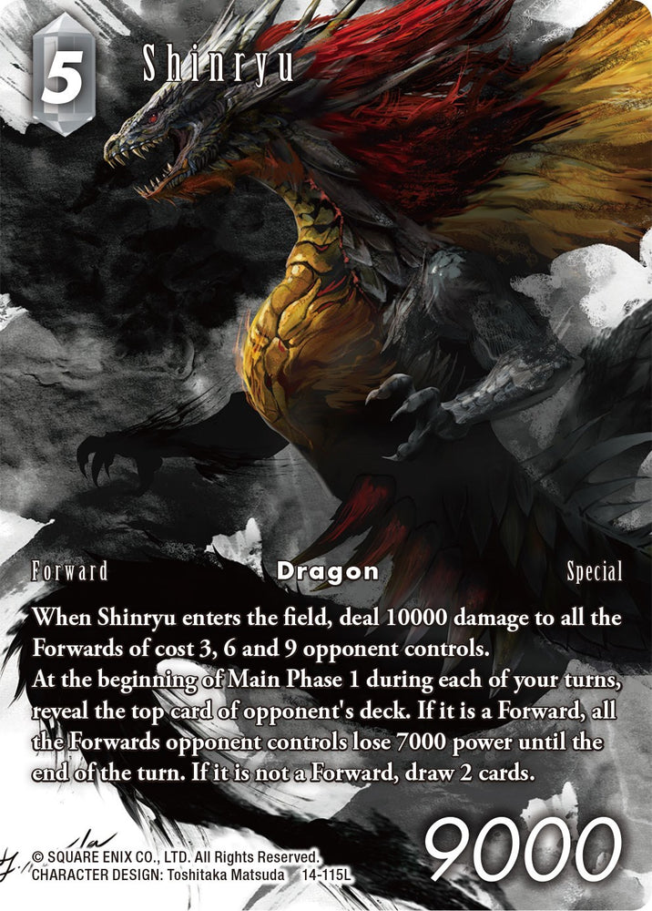 Shinryu (Full Art) [Opus XIV: Crystal Abyss]