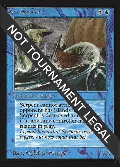 Sea Serpent (CE) (Collector's Edition) Light Play