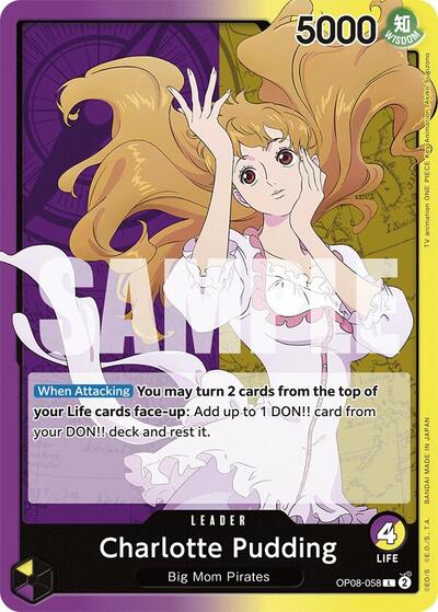 Charlotte Pudding (058) (Two Legends) Near Mint - Nick Nack's Full Frontal Attack