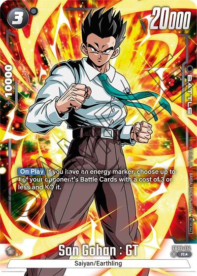Son Gohan : GT (Tournament Pack -Winner- 04) (Tournament and Championship Promos) Near Mint Holofoil