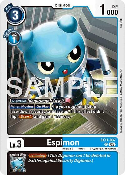 Espimon (Dawn of Liberator) Near Mint - Nick Nack's Full Frontal Attack