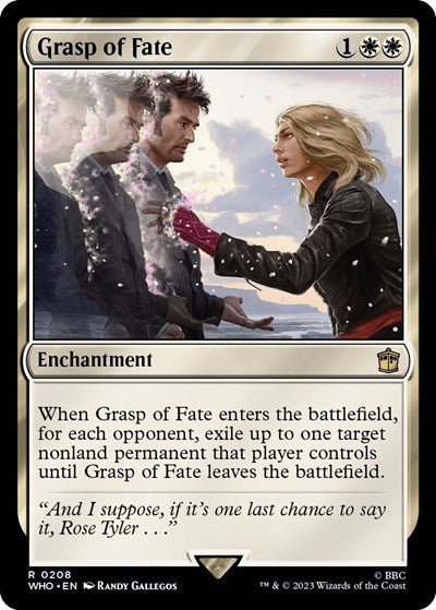 Grasp of Fate (Universes Beyond: Doctor Who) Near Mint Foil - Nick Nack's Full Frontal Attack