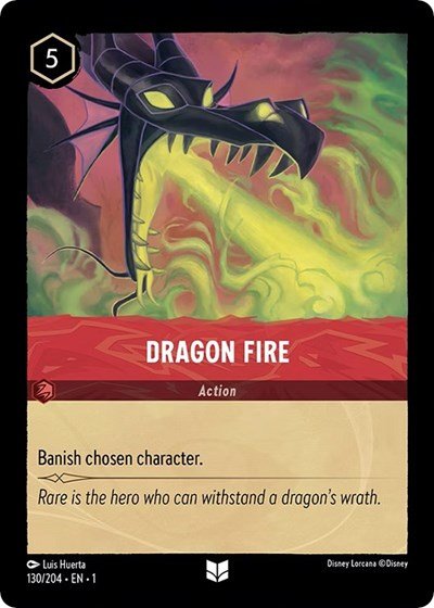 Dragon Fire (The First Chapter) Near Mint - Nick Nack's Full Frontal Attack
