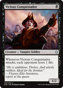 Vicious Conquistador (Ixalan) Near Mint - Nick Nack's Full Frontal Attack