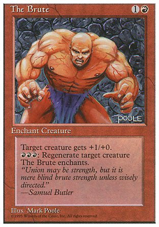 The Brute (4th Edition) Light Play - Nick Nack's Full Frontal Attack