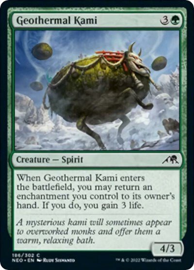 Geothermal Kami (Kamigawa: Neon Dynasty) Near Mint - Nick Nack's Full Frontal Attack
