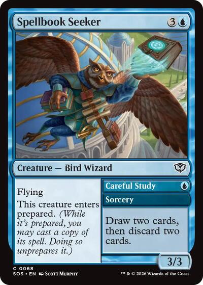 Spellbook Seeker (Secrets of Strixhaven) Near Mint - Nick Nack's Full Frontal Attack