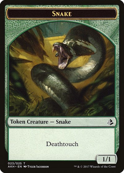 Snake Token (Amonkhet) Near Mint