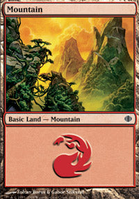 Mountain (245) (Shards of Alara) Near Mint