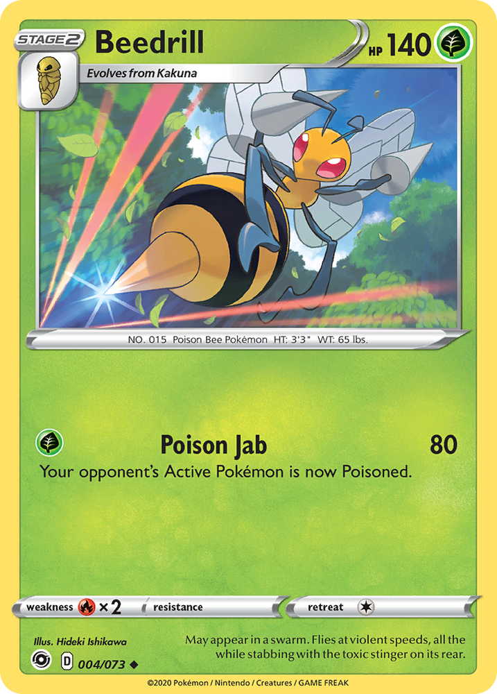 Beedrill (4/073) [Épée &amp; Bouclier : Chemin du Champion] 