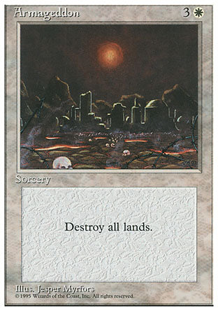 Armageddon (4th Edition) Light Play