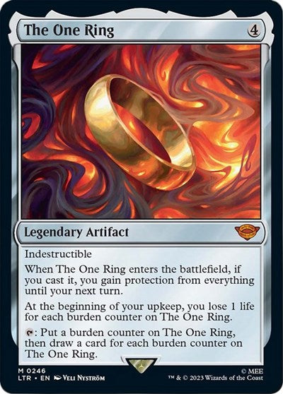 The One Ring (Universes Beyond: The Lord of the Rings: Tales of Middle-earth) Near Mint Foil