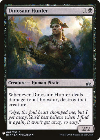 Chasseur de dinosaures [Booster mystère] 