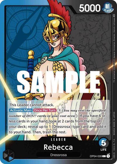 Rebecca (039) (Kingdoms of Intrigue) Near Mint - Nick Nack's Full Frontal Attack