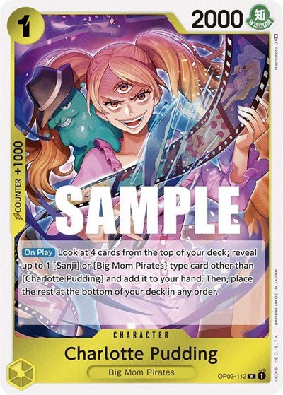 Charlotte Pudding (Pillars of Strength) Near Mint Foil - Nick Nack's Full Frontal Attack