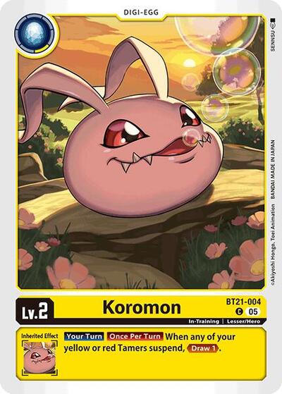 Koromon (World Convergence) Near Mint