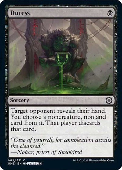 Duress (Phyrexia: All Will Be One) Near Mint - Nick Nack's Full Frontal Attack