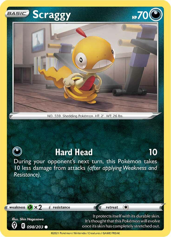 Scraggy (098/203) [Espada y escudo: Cielos en evolución] 