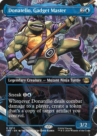 Donatello, Gadget Master (Borderless) (Teenage Mutant Ninja Turtles) Near Mint