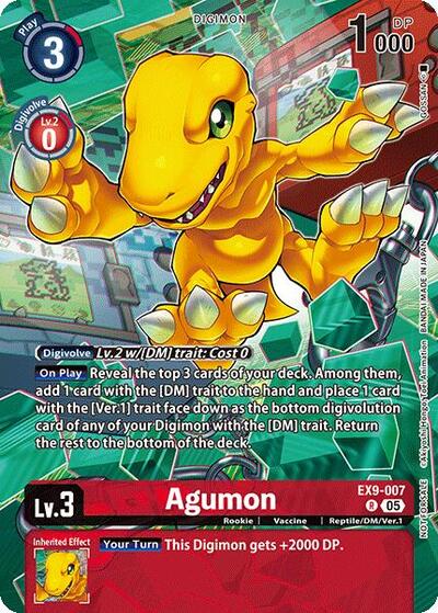 Agumon (Digital Monster Day Commemoration Event Participant) (Digimon Promotion Cards) Near Mint - Nick Nack's Full Frontal Attack