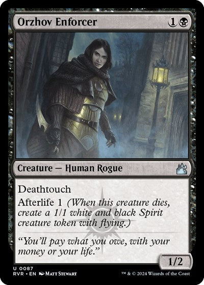 Orzhov Enforcer (Ravnica Remastered) Near Mint