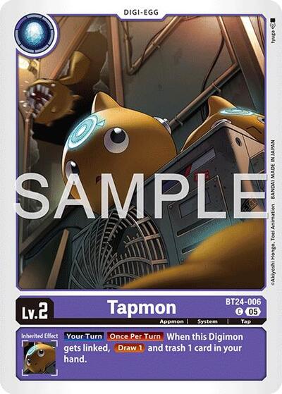Tapmon (Time Stranger) Near Mint - Nick Nack's Full Frontal Attack