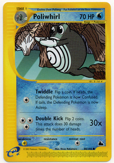 Poliwhirl (Skyridge) Light Play