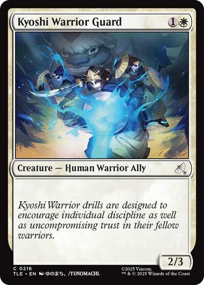 Kyoshi Warrior Guard (Avatar: The Last Airbender: Eternal - Legal) Near Mint - Nick Nack's Full Frontal Attack