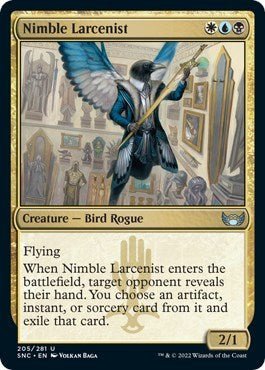 Nimble Larcenist (Streets of New Capenna) Near Mint - Nick Nack's Full Frontal Attack