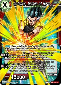 Gotenks, Unison of Rage (Expansion Deck Box Set 11: Universe 7 Unison) Near Mint