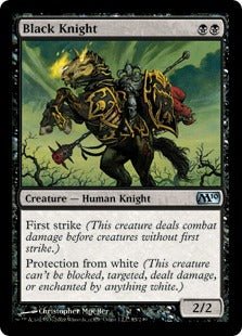 Black Knight (Magic 2010 Core Set) Near Mint - Nick Nack's Full Frontal Attack