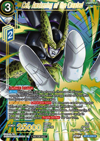 Cell, Awakening of the Created (Zenkai Cup 2022 Top 64) (BT18-034) [Tournament Promotion Cards]
