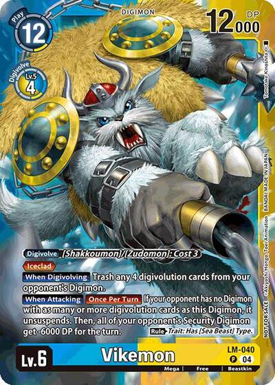 Vikemon (Limited Card Pack) (World Convergence) Near Mint Foil - Nick Nack's Full Frontal Attack
