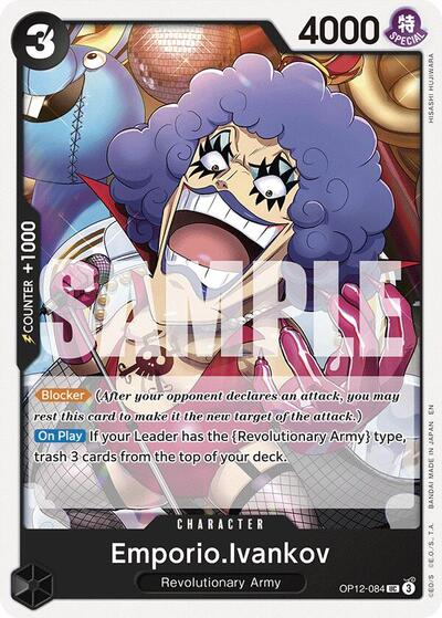 Emporio.Ivankov (084) (Legacy of the Master) Near Mint - Nick Nack's Full Frontal Attack