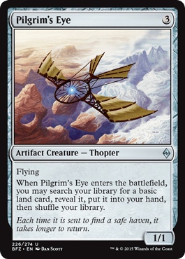 Pilgrim's Eye (Battle for Zendikar) Near Mint - Nick Nack's Full Frontal Attack