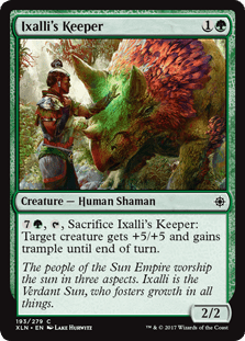 Ixalli's Keeper (Ixalan) Near Mint - Nick Nack's Full Frontal Attack