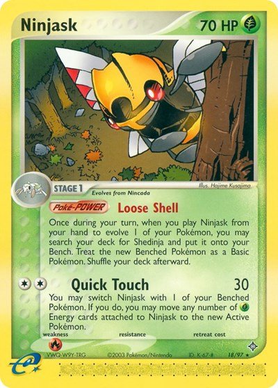 Ninjask - 018 (Dragon) Light Play - Nick Nack's Full Frontal Attack